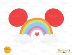 Download Free 347 Disney Rainbow Svg SVG PNG EPS DXF File for Cricut, Silhouette and Other Machine