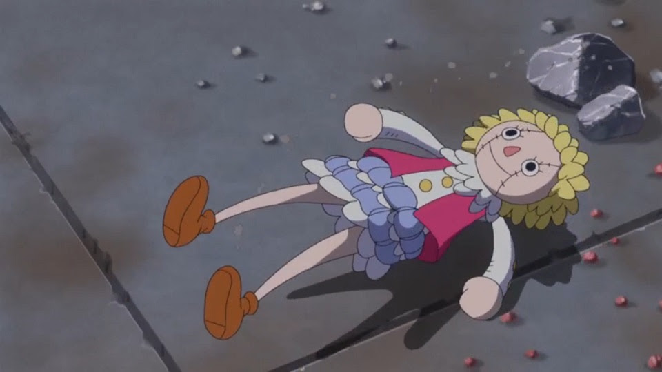 ワンピース 673話 破裂人間 グラディウス大爆発 感想 木陰の岩の眠り猫