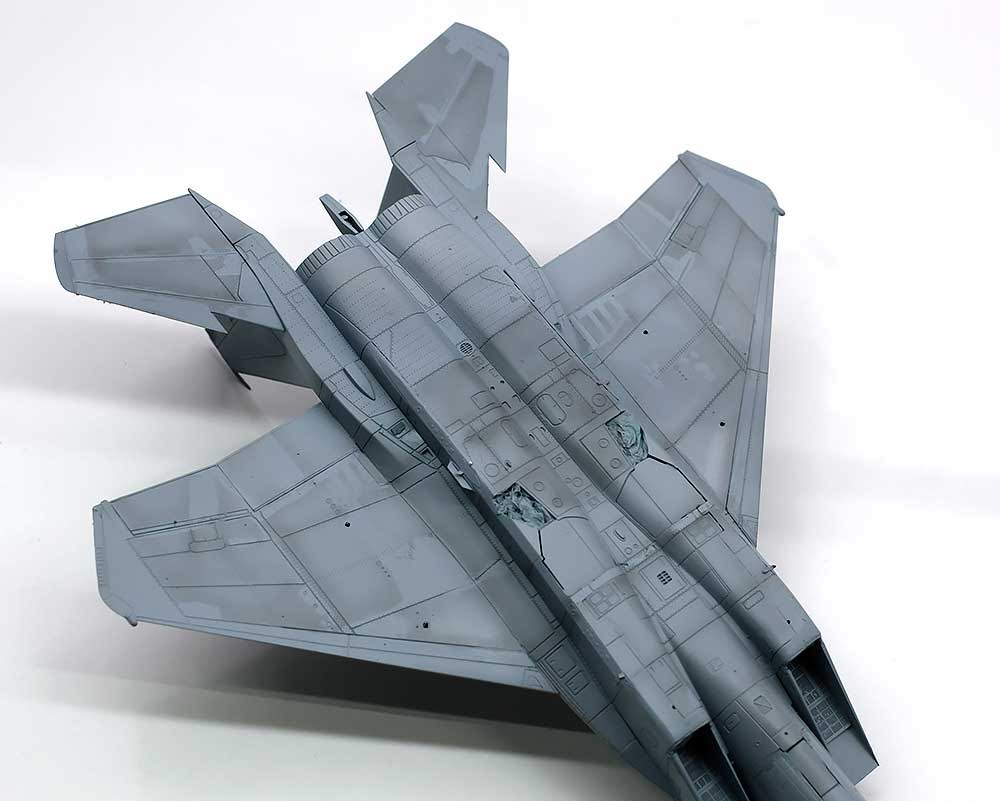 F 15jイーグル その7 汚し塗装 プラモ日記
