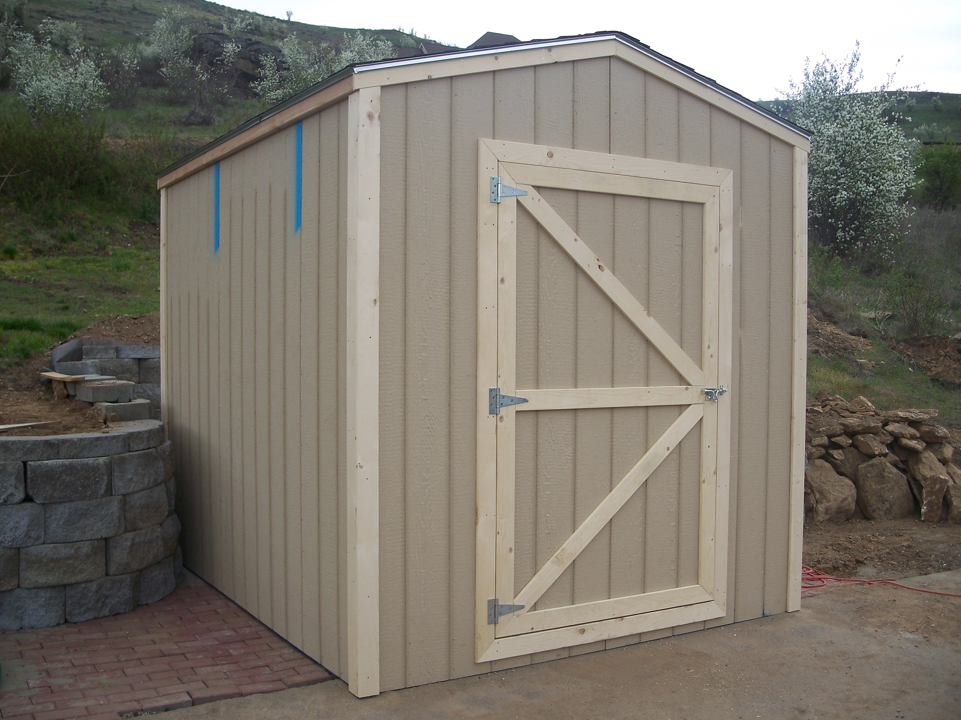 Shed Blueprints: Build Your Own Set Of Replacement Wooden Shed Doors ...