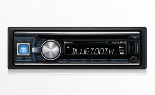 CDE-HD137BT - Alpine In-Dash 1DIN CD/MP3/USB Receiver with Bluetooth and HD Radio