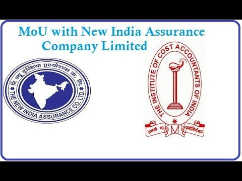 MoU Between ICMAI And  New India Assurance Company Limited