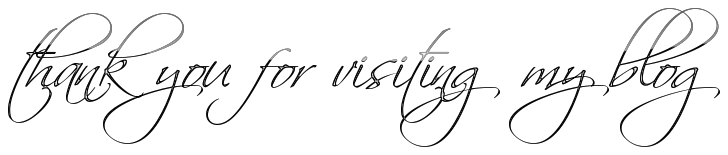thank you for visiting my blog