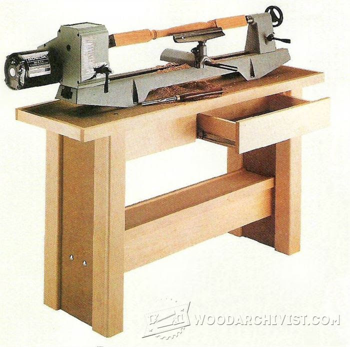 Lathe Stand Plans • WoodArchivist