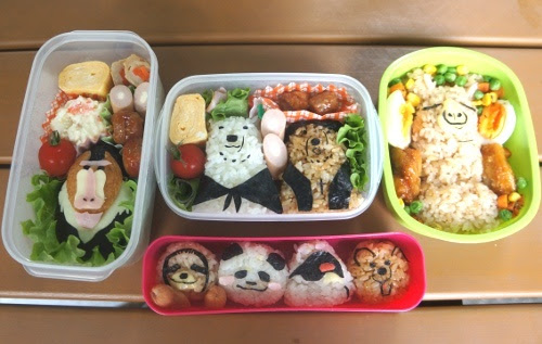 大人のキャラ弁vol 2 大人気アニメ しろくまカフェ の動物さん弁当を作りました オタ女