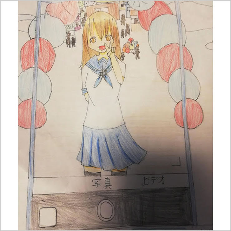 Mcg文化祭 セーラー服 にてイラスト展示会 コミックベース