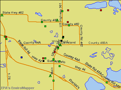 Map Of Wildwood Florida