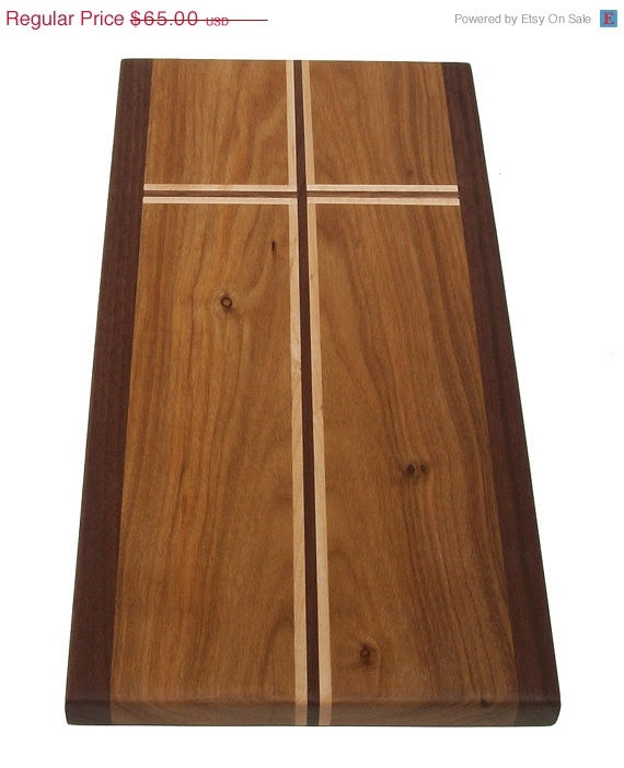 Wood Cross Custom Cutting Board