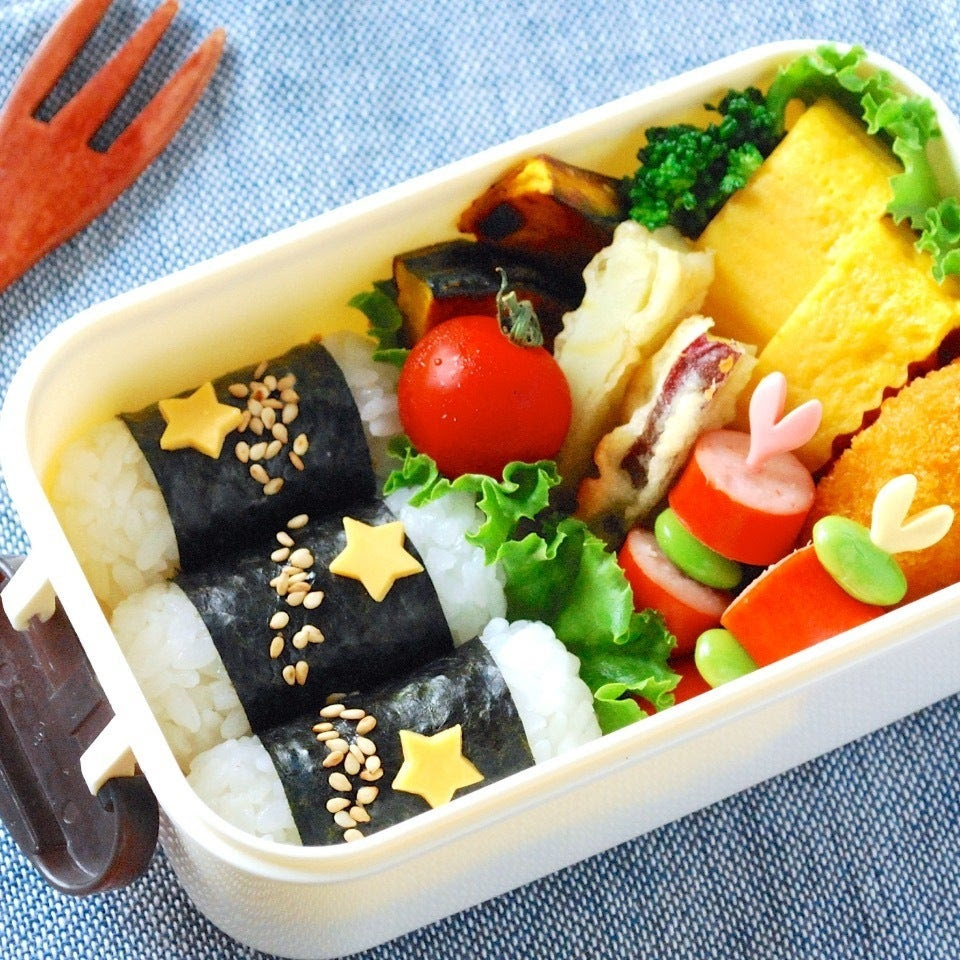 七夕デコ弁 ごま油おにぎりで 天の川 ザッキー のキャラ弁life