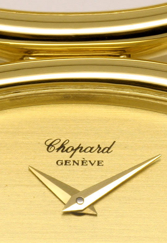 Foto 3, Damenarmbanduhr Chopard L.U.C. Ellipse 18Karat Gelbgold, U2142