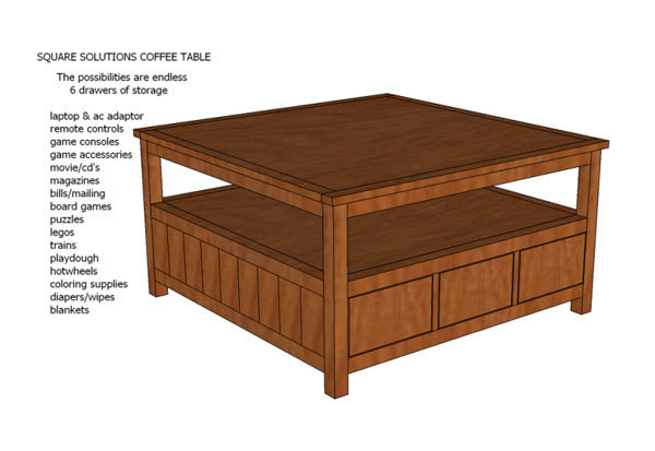Woodworking coffee table plans wood free PDF Free Download