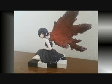 東京喰種 100均の粘土でトーカちゃんのフィギュアを作ってみた ニコニコ動画