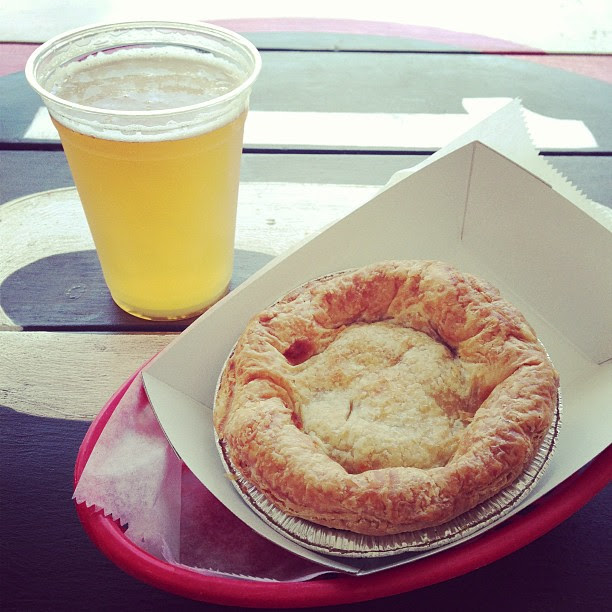 Classic beef pie at @kocatering_pies
