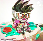 仮面ライダーエグゼイド 平成ライダー Pixiv年鑑 B