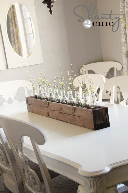 DIY Planter Box Centerpiece - Shelterness