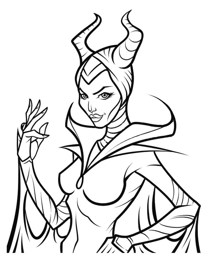 Disney Descendants Movie Coloring Pages