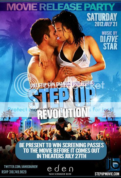 Step Up 4 Movie Release Party at Eden Hollywood