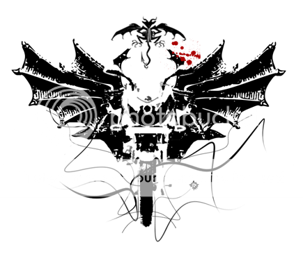 Yep, there's a motorcycle, at the center of the composition.