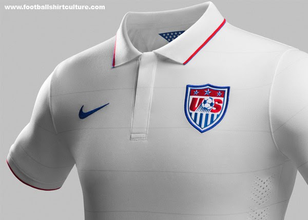 アメリカ代表 14年nikeワールドカップ用新ユニフォーム ホームモデル 正式リリース Football Shirts Voltage Com サッカー各国代表 クラブユニフォーム