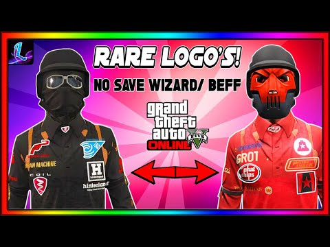 GTA 5 ONLINE HOW TO GET RACE LOGOS MODDED OUTFIT COMPONENTS TRANSFER GLITCH! NO SAVE WIZARD NO BEFF!