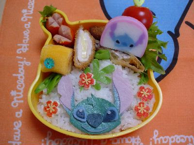 幼稚園のおべんとう Ssmamaのキャラ弁 ディズニー スティッチのお弁当