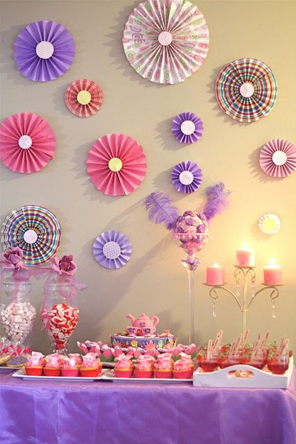 Photo 1 of 8 Tea Party Birthday Purple Pink Tea Photo 1 of 8 Tea Party Birthday Purple Pink Tea