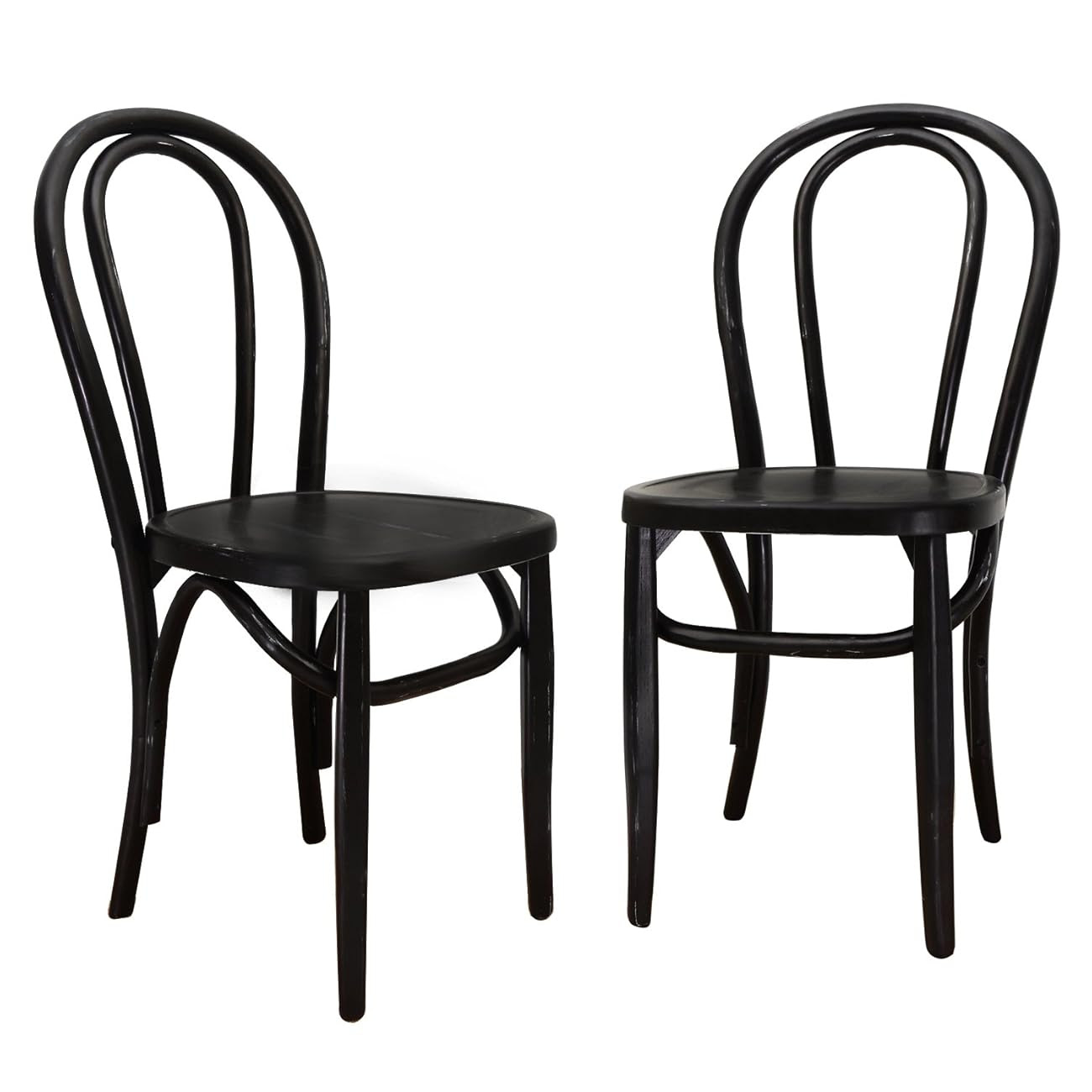 Joveco Vintage Style Solid Wood Dining Chair - Set of 2 ...