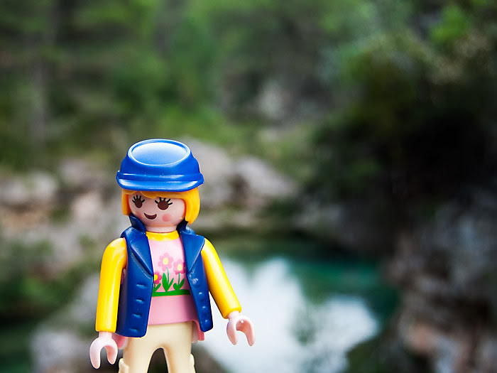 Playclicks, Playmobil , Lego, Beceite,Beseit,parrizal, Matarraña,toll, pozo, puente mas de lluvia