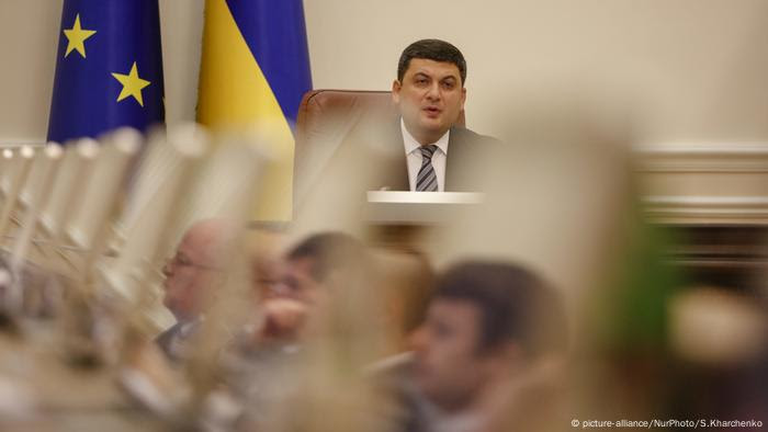 The suspect was part of the inner circle of Ukrainian Prime Minister Volodymyr Groysman (seen above)