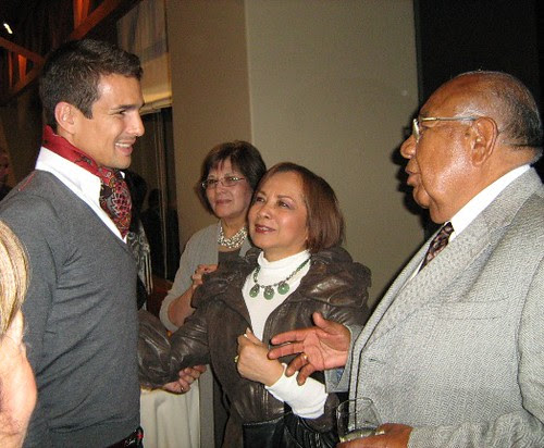 José María Manzanares dialoga con Nazario Villafuerte