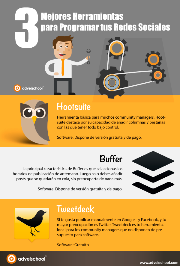 Las 3 mejores herramientas para programar tus Redes Sociales