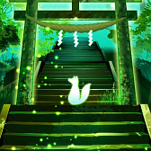 狐の杜人気幻想系 和風 幻想壁紙