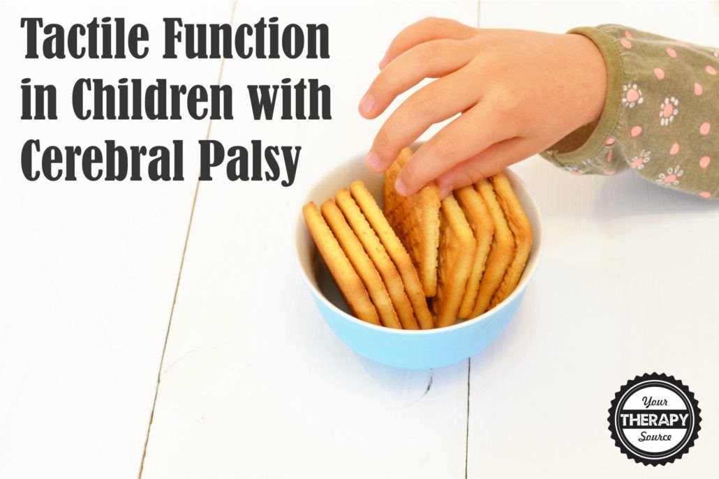  assessment in addition to handling of children alongside cerebral palsy often focuses on motor impa Info Tactile Function inward Children alongside Cerebral Palsy