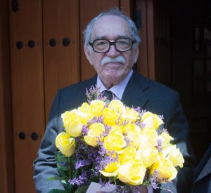 Gabriel Garcia Marquez en su último cumpleaños