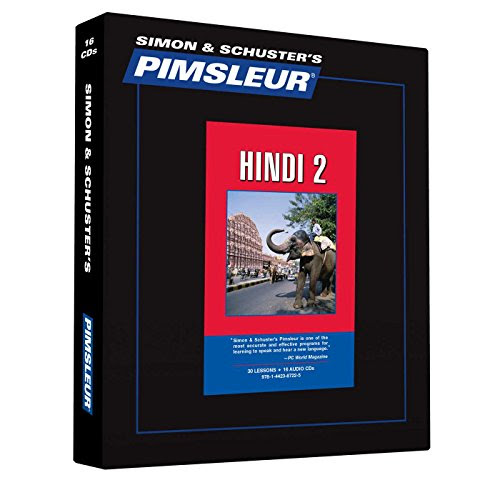 Download Ebook Pimsleur Hindi Level 2 CD: Learn to Speak and Understand
Hindi with Pimsleur Language Programs (Comprehensive)By Pimsleur