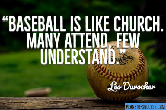 60 Awesome Baseball Quotes Planet Of Success