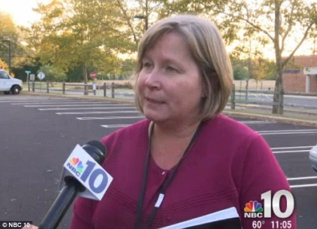 Dozens of co-workers are being screened for HIV and hepatitis after nurse was found re-using a syringe to administer flu shots. Jill Swanson, West Windsor Health Officer, (pictured) warned both the needle and the syringe should only ever be used once and disposed of during vaccinations