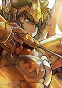 聖闘士星矢100users入り 黄金聖闘士 Pixiv年鑑 B