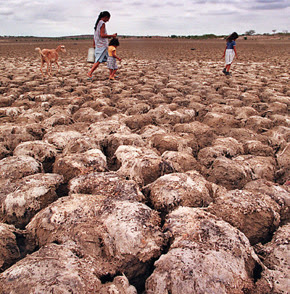 Seca no Nordeste...