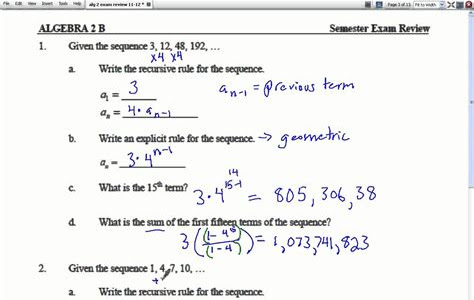 Reading Pdf algebra 2 semester 2 short answer [PDF] Download PDF