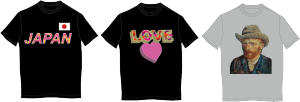 オリジナルｔシャツ１枚から 心癒す工房