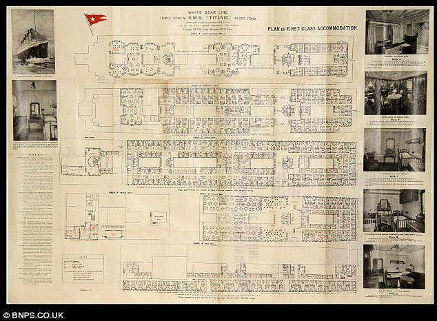 Staterooms on decks C and D demonstrate the difference between the standards of room