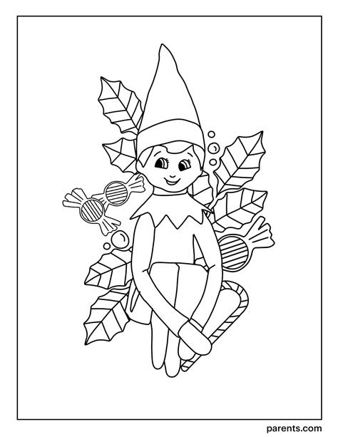  17 printable elf coloring pages to enjoy the holidays happier human