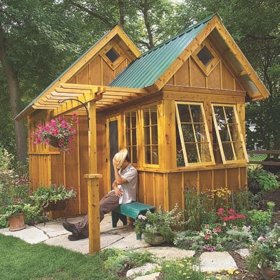 Simple Shed Plans in Building Your Own Outdoor Sheds ...