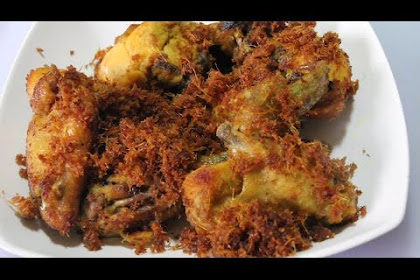 Resep Ayam Goreng Lengkuas Santan