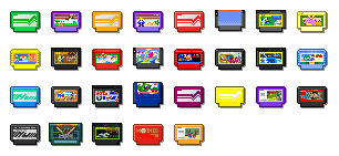 ゲーム機アイコン Tv Game Icons