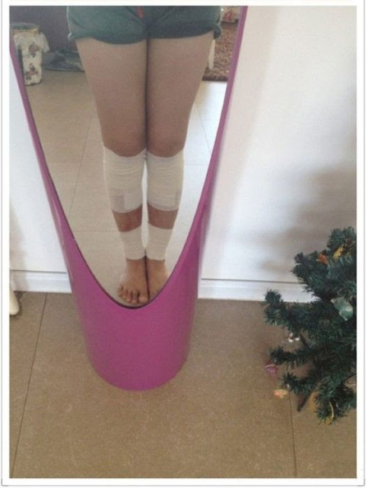 Japanese Girls Want to Have Longer Legs (8 pics)