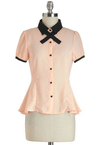 Pleasant Tense Top, #ModCloth