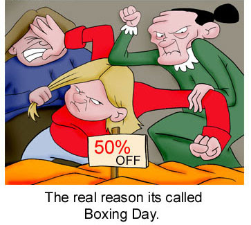 boxing day, next sale