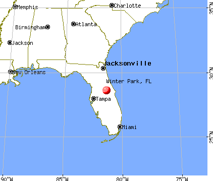 winter park map florida